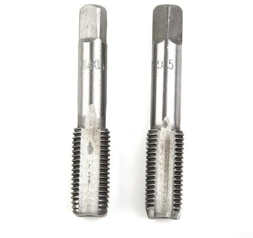 Ensemble de tarauds à main en acier rapide pour filetage à droite (M14 x 1,5 mm)