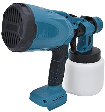 TOPINCN Portable Lacquer Spray Gun with Large Capacity, Pressure Accumulation Type for Interior and Outer Wall Painters, 800 Ml Container