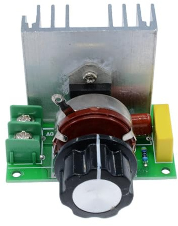 Lerpwige 220 V 4000 W SCR Elettricità Elettronica Regolatore di Velocità Scheda Regolatore Dimmer Modulo di carico Resistivo Facile Installazione