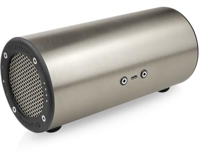 MINIRIG Subwoofer 4 – Caisson de Basses Portable, système d'enceintes sans Fil aux Basses Profondes, 100 Heures, système Audio modulaire 4, USB-C, Haut-Parleur au néodyme, fabriqué au UK
