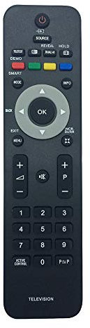 Vinabty Nuovo sostituita telecomando 242254901834 per PHILIP TV 19PFL3403/10 19PFL3403/78 19pfl3403d/27 20PFL3403 22PFL3403/10 22PFL3403/60 22pfl3403s/10 22pfl3403s/60 26PFL3403 32pfl5603d/27