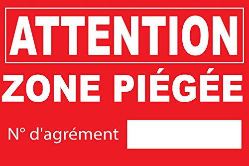 Panneaux Signaletiques.fr - Panneau de Sécurité - Rouge - PVC - 300x200mm - Avertissement Extérieur
