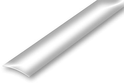(6,99EUR/m) 30 x 900 mm Edelstahl Übergangsprofil selbstklebend glänzend poliert