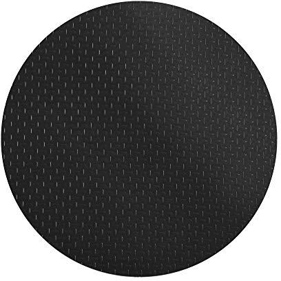 Resilia Runde Grillmatte – schwarz, groß 91,4 cm Durchmesser, für den Außenbereich