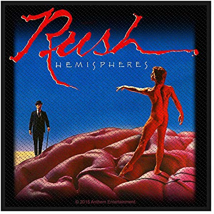 Rock Off PHM Rush - Hemispheres (Toppa) Merchandising Ufficiale