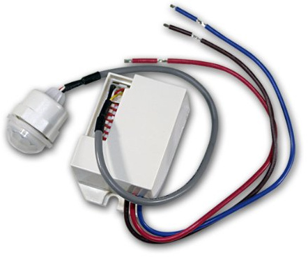 world-trading-net - Mini PIR-Bewegungsmelder zum Einbau, 230V AC