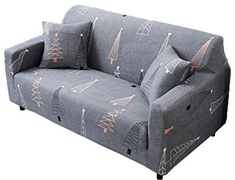 Dianshao Sofabezug Vollbezug Stoff Vier Jahreszeiten Stretch Sofa Handtuch Einzelbezug Kombination Universal Typ Big Thousand World Dreisitziges Sofa