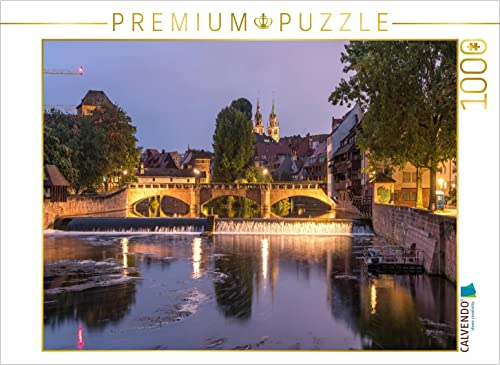 CALVENDO Puzzle Nürnberg 1000 Teile Lege-Größe 64 x 48 cm Foto-Puzzle Bild von Peter Schickert
