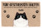 MyMagicMemory Personalisierte Fußmatte mit 1 bis 8 Katzen Katzenliebhaber | Indoor- und Outdoor-Fußmatte mit Katzenmotiv | 70X50 cm Rutschfester personalisierter Teppich