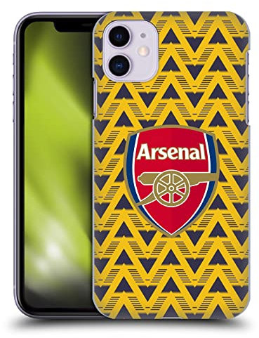 Head Case Designs Officially Licensed Arsenal FC Bruised Banana Logos Hard Back Case Compatible With Apple iPhone 11