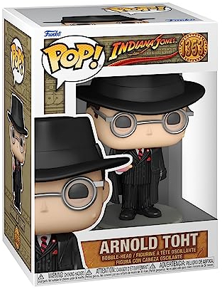 Funko Pop! Movies: Indiana Jones ROTLA - Arnold Toht - Raiders of The Lost Ark - Vinyl-Sammelfigur - Geschenkidee - Offizielle Handelswaren - Spielzeug Für Kinder und Erwachsene - Movies Fans