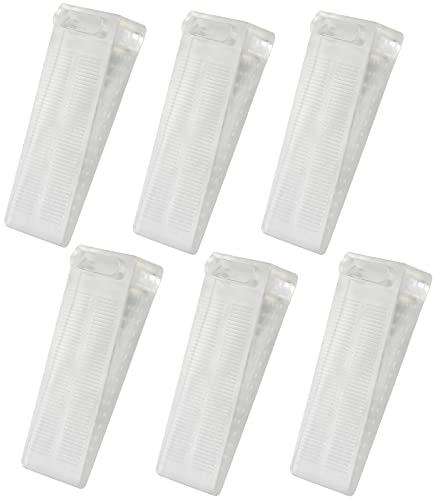 Türkeil Gummi,Türkeile Rutschfest Gummi,6 Stück Türstopper Keil,Ungiftig und geruchlos,Gummi Türstopper für Alle Hartböden,Balkontür,Badezimmer,Schlafzimmertür