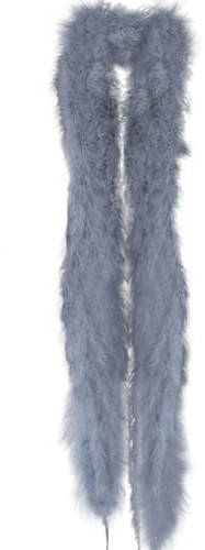 URFEDA Federboa Weihnachtsboa, 2M Federboa für Weihnachtsbaum Weihnachten Band Boa Streifen Girlande Dekoration Federstola Feder Schal Karneval Fasching Stola Kostüm Party Damen Kinder