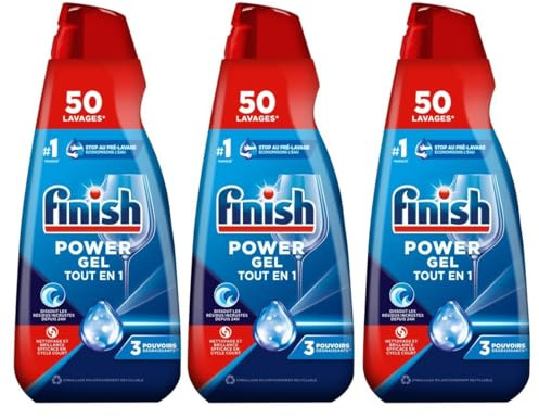 Finish Power Gel All in 1 – 3 x 1 l