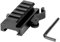 HOUSON QD 5 Slot Picatinny-Schiene Adapter,Quick Release Picatinny Schiene Adapter für 20 mm Tactical Scope Extend Mount Adapter QC08