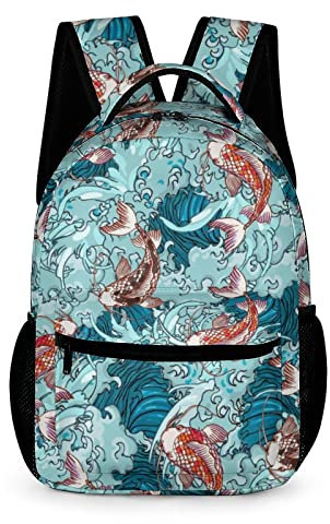 Wichtiger Habitat Fisch-Grow Dope-Rucksack, Laptop, Herren, groß, lässig, Reisen, Tagesrucksack, Damen, leicht, Sprot Bag, Siehe Abbildung, One size