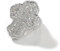 ZqlDDayUP 18k Gold plattiert Herrenmode Ringe Iced Out CZ simulierten Diamant religiösen Kreuz Ring, Hip Hop Kreuz Ring Pinky Ring für Männer Frauen