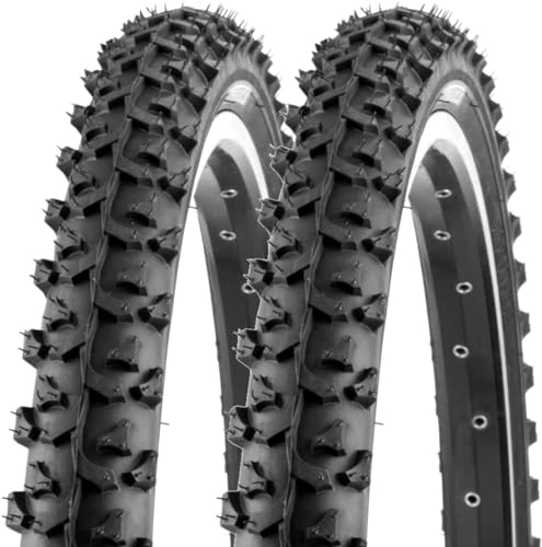 ECOVELO 2 Reifen 20 x 1,75 (47-406) Gummireifen für MTB Kinder Mountain Bike City Kinder