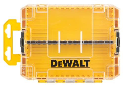 DeWalt DT70802-QZ Medium TOUGHCASE Organiser Inc Small Bulk Case Bit Bars Empty