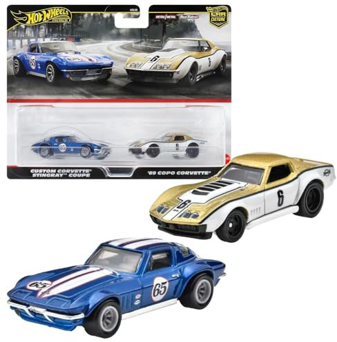 Corvette Stingray Coupe + Copo Corvette | Hot Wheels Premium Fahrzeuge