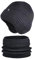 Qixiu schal und mütze Damen,Cape Damen,Poncho Wolle,beheizter schal, schal Damen,handwarmers,mütze Damen Set,schal Teenager mädchen,Winter Langer beinstulpen Armstulpen Set,schals Damen