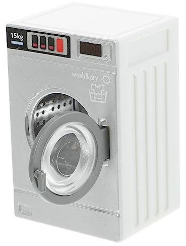 TOYANDONA Puppenhaus Miniatur Waschmaschine Modell Aus Miniatur Wäschetrockner Für Puppenhaus Zubehör Ideal Für Die Mini