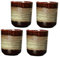 PEPLAYTAL 4 Piezas Taza de Café Multifuncional Resistente Altas para Hogar Oficina y Color