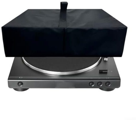 Cubierta antipolvo para tocadiscos, funda para tocadiscos para Audio Technica para AT-LP60X y para tocadiscos AT-LP60XBT, 15.15 x 14.76 x 3.54 pulgadas