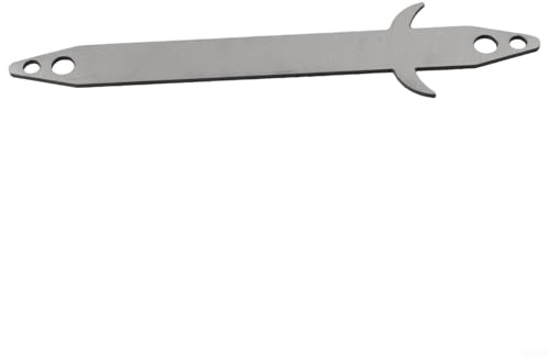 Crochet ergonomique en maille gabion pour une fixation confortable et sûre des garde-corps et des mailles dans les environnements de construction (31 x 3 cm)