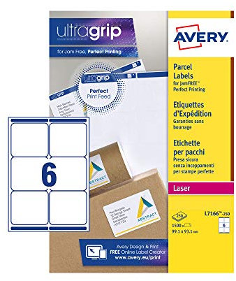 Avery BlockOut Versandetiketten
