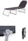 71 cm BREITE XL - 140 Kilo BELASTBAR - DREIBEIN Liege ANTHRAZIT - 205 x 71 x 40 cm -