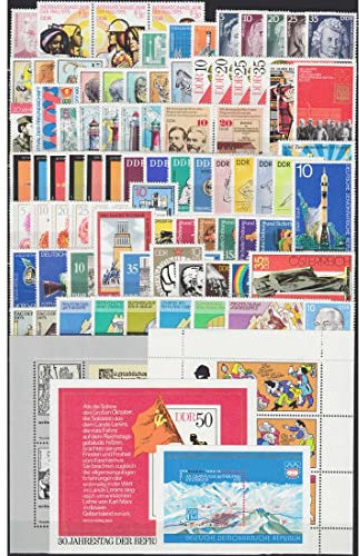 Goldhahn DDR Jahrgang 1975 postfrisch komplett Briefmarken für Sammler