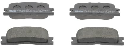 FERODO Brake Pads | FDB1909 | OE-Matching Quality | Eco-Friction Fuse+ Technology | Pack of 4
