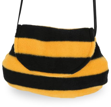 Fleece-Taschen, Biene, Karneval, Mottoparty, Accessoire