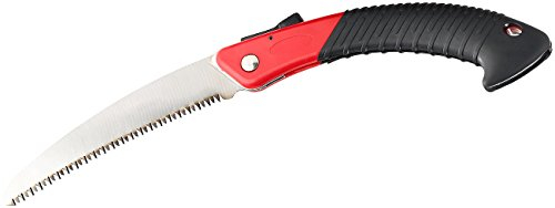 AGT Japansäge: Hand-Klappsäge WKS-180 aus Carbonstahl mit Trapez-Verzahnung, 180 mm (Handklappsäge, Camping Säge, Heckenschere)