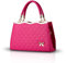 Nicole&Doris Damen Handtaschen Neue Frauen Handtaschen Neue Umhängetasche Lackleder Shell Schultertasche Henkeltaschen Tasche für Frauen Rose