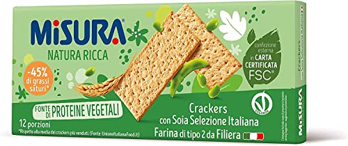 3x Misura Soia 10x Crackers Cracker mit Soia 400g
