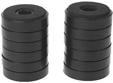 SimpleLife Smorzatore di Assorbimento degli Shock Altoparlanti Audio Stereo Piedino per Amplificatore (Set di 12)