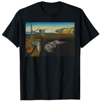 La persistance de la mémoire célèbre Peinture par Dali T-Shirt