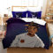 NICHIYOBI Juicewrld Bettbezug Bettwäsche Set - Bettbezug und Kissenbezug,Mikrofaser,3D Digital Print dreiteiliger Bettwäsche (8,Single 135x200cm+80 * 80cm)