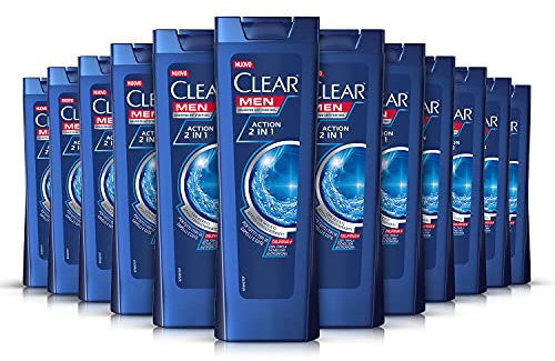 Clear Action Shampoo 2in1 Sparpack 12 x 225 ml