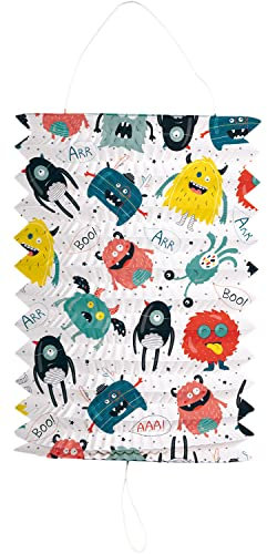 Folat 50511 Zuglaterne/Lampion Monster Bash- 16 cm