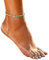 SINLOV Boho Layered Star Anklets Women Turquoise Weave Ankle Bracelet Charm Boho Hand Made Dainty Foot Jewelry for Women