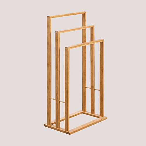SKLUM Porte-Serviettes en Bambou Heyki -