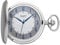 Regent Herren Taschenuhr Savonnette Verchromt 50 MM Quarz Arabische Zahlen P-726