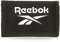 Reebok Boston Portefeuille avec Porte-Monnaie Noir 13x8x2,5 cms Polyester