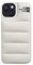 GINZER Puffer Phone Cases Compatible with iPhone 12, 1 PC Cute Luxury Down Soft Touch Jacket 3D Protective Case, black Shockproof Anti-drop Protective Case with Soft Anti-Scratch Microfiber Lining