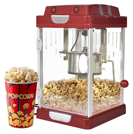 Machine à Pop-Corn Professionnelle, Machine à Popcorn Appareil à Pop Corn Machine à pop-corn 2,5 oz