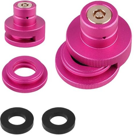 CO2 Zylinder Soda Adapter: CO2 Schnelladapter mit Geteiltes Design Einem Austauschbaren Gummiring kann, Quick Connect Soda Zylinder Adapter für Sodastream/Duo/Terra/Art TR21-4 Trapezgewinde