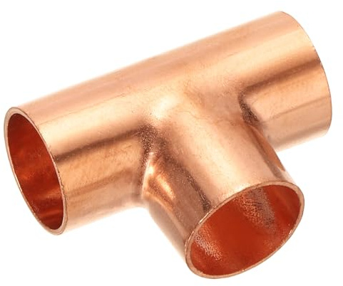 PATIKIL Raccords Doubles en Laiton pour Tuyaux Gaz, 22.33mm Raccord Tuyau d'Arrosage Durite Essence, Raccords Tuyauterie à Pression pour HVAC Climatisation Plomberie, Épaisseur 1mm